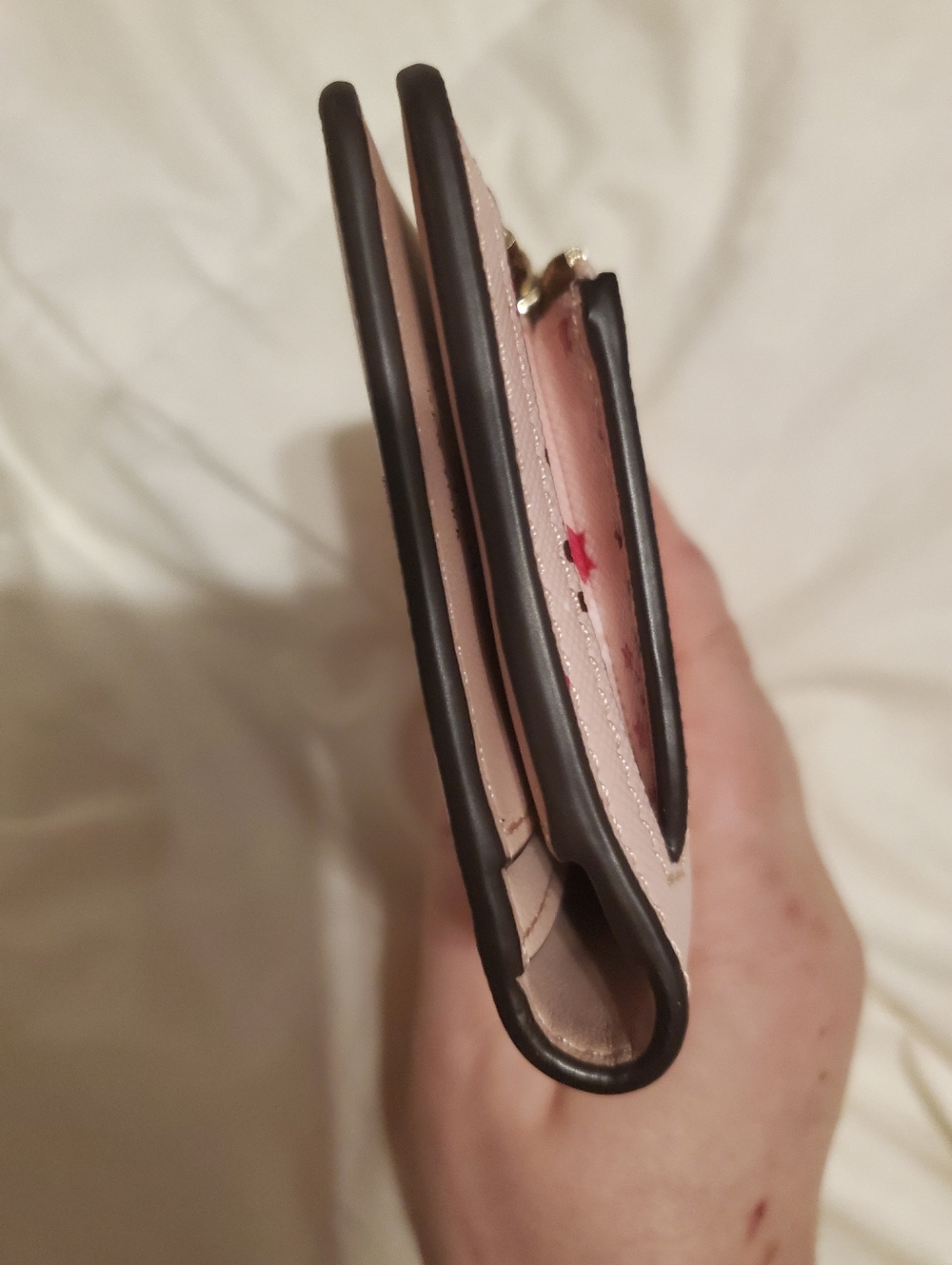 kate spade pale pink star-print kids wallet - Picture 6 of 10